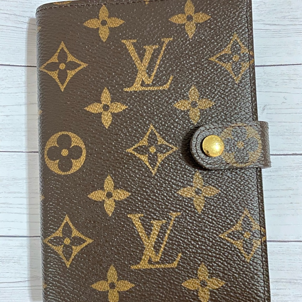 Louis Vuitton PM Agenda in Monogram print